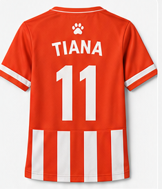 Tiana 11 Football Jersey